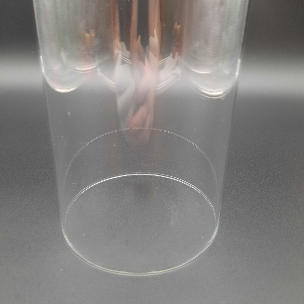 Clear Glass Hurricane Candle Lantern Cylinder Shade 10" Tall Open Top‎ - Picture 4 of 4